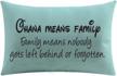 family forgotten cushion holiday decorative logo