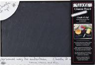 slate cheese board with chalk: a versatile serving tray for perfectly presented and personalized cheeses; 11.75 x 7.75 логотип