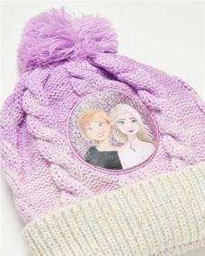 img 1 attached to Аксессуары для холодной погоды Disney Frozen Little Beanie для девочек.