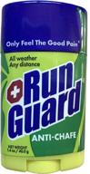 🏃 runguard natural anti-chafe (1.4oz): 100% plant-based ingredients with beeswax. effective for all distances, from 5k walks/runs to 100 mile ultra marathons. логотип