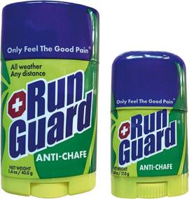 img 1 attached to 🏃 RunGuard Natural Anti-Chafe (1.4oz): 100% Plant-Based Ingredients with Beeswax. Effective for all distances, from 5K walks/runs to 100 Mile Ultra Marathons.