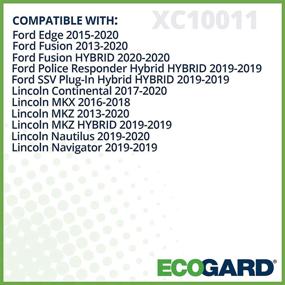 img 2 attached to 🍃 Улучшенный салонный воздушный фильтр Ecogard XC10011 для оптимальной производительности.