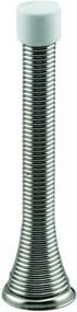 img 2 attached to 🚪 Enhanced Prime-Line MP9160 Door Stop - 4 inch Reach, Chrome Plated, Heavy Duty, Pack of 5