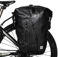 rhinowalk waterproof bike pannier bag: ultimate cycling accessory for cargo rack, laptop & more logo