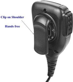 img 1 attached to WODASEN Shoulder Handheld Speaker Microphone