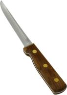 нож для выделывания chicago cutlery walnut tradition 5 дюймов: высокоуглеродистое лезвие для точного обрезания мяса логотип