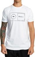 rvca sport balance t shirt x large men's clothing logo