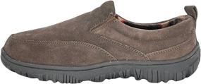 img 3 attached to Clarks Slipper Suede Leather SAB30194A Men's Shoes