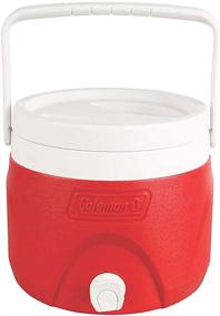 img 4 attached to Coleman 2 Gallon Party Stacker Beverage Cooler in Vibrant Red - Chilled Refreshments for Crowd-Pleasing Parties!