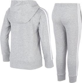 img 3 attached to 👕 Французская куртка с капюшоном для мальчиков от Adidas.