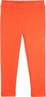 lilax girls basic length leggings: must-have girls' clothing for stylish leggings logo