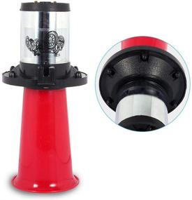 img 2 attached to 🚗 Anauto Vintage 12V Ahooga Horn in Red - Antique Style Klaxon Horn Siren for Auto Car Truck Boat - Universal AHH-OOO-GAH AHOOGA OOGA