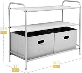 img 2 attached to MaidMAX Organizer Drawers Storage Organization