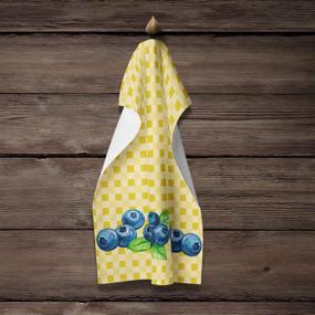 img 1 attached to Carolines Treasures BB7167KTWL Blueberries Basketweave