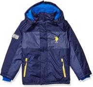 👕 classic boys' polo association stadium outerwear: style meets sophistication logo