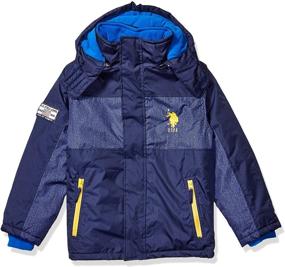 img 4 attached to 👕 Classic Boys' Polo Association Stadium Outerwear: Style Meets Sophistication