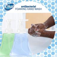 🤲 dial complete anti-bacterial foaming hand wash - 60 oz, 4 pack - spring water/pear scents, 15 oz each logo