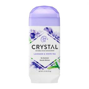 img 4 attached to 🌿 Crystal Aluminum-Free Natural Deodorant: Lavender & White Tea - 2.5 Ounce - Gentle Odor Protection