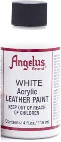 img 2 attached to 🎨 Angelus Acrylic Leather Paint 4oz White: Versatile and High-Quality Leather Paint for All Your Needs