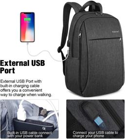 img 3 attached to Backpack Backpacks Charging Business Resistant