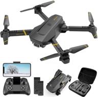 🚁 4drc v4 drone - 1080p hd camera for adults, fpv live video foldable rc quadcopter helicopter beginners kids toys, 2 batteries, waypoints functions, headless mode, one key start, altitude hold logo