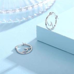 img 3 attached to Stunning 925 Sterling Silver Earrings: Perfect Jewelry Gifts for Women and Girls by CHENGHONG