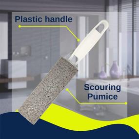 img 2 attached to 🚽 Pumie TBR-6: Powerful Toilet Bowl Ring Remover with Handle - Get Rid of Stubborn Toilet Rings, Stains, and More! (Grey Pumice Stone, 1 Pack)