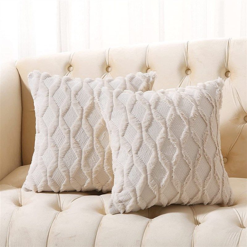 volcanics decorative farmhouse cushion pillowcase 로고