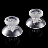 enhance gaming experience with clear analog stick thumbstick joystick cap for xbox one controller logo
