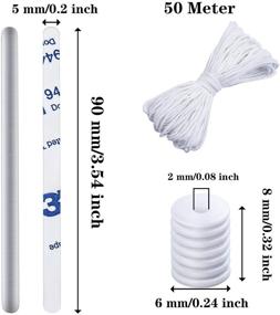 img 3 attached to ADXCO Elastic Silicone Adjustable Accessories Beading & Jewelry Making