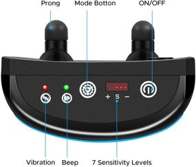 img 3 attached to 🐶 BATVOX Bark Collar 2 Pack: 2020 Upgraded Rechargeable No Harm Dog Barking Collar for Small Medium Large Dogs - Vibration, Sound, No Shock