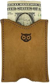 img 1 attached to 👨 Handcrafted Rustic Leather Men's Wallets, Card Cases & Money Organizers by Hide Drink