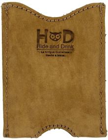 img 3 attached to 👨 Handcrafted Rustic Leather Men's Wallets, Card Cases & Money Organizers by Hide Drink