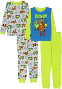 img 4 attached to Scooby Doo Boys' Cotton Pajamas Broken Down for Better SEO