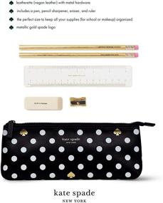 img 3 attached to Kate Spade New York Pencil Case Including 2 Pencils