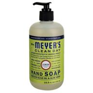 mrs meyers hand soap verbena logo