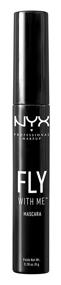 img 2 attached to Тушь для ресниц NYX Professional Makeup Fly with Me в оттенке Jet Black - 0,28 унции