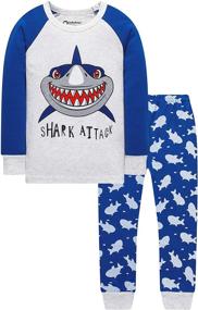 img 3 attached to 👶 Children's Sleepwear Boys' Pajamas Christmas Clothing