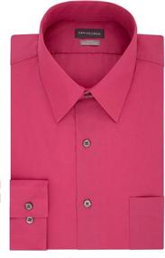 img 4 attached to Van Heusen Poplin Fitted Collar: Classic Men's Clothing for a Sharp Look