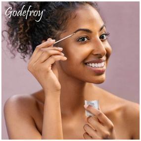 img 3 attached to 👁️ Godefroy Instant Botanicals Eyebrow Tint - Dark Brown, Includes 3 Applications - 1 Count