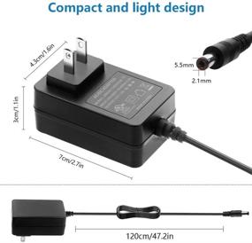 img 3 attached to 🔌 SHNITPWR 12V 2A 24W Power Supply Adapter UL Listed Universal Transformer with 10 Tips 5.5x2.1 5.5x2.5 5.5x3.0 6.3x3.0 4.8x1.7 4.0x1.7 3.5x1.35