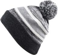 🧢 shop the trendy hat depot cuffed beanie stripe boys' accessories & hats collection logo