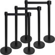 control stanchions retractable multi pack perfect logo