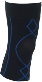 img 2 attached to 👨 CW-X Men's Stabilyx Knee Sleeve with Compression and Joint Support