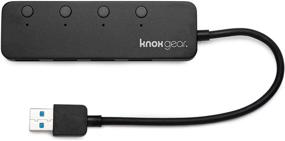 img 3 attached to 🔌 Expand Your USB Capabilities with the Knox Gear 4-Port USB 3.0 Hub+
