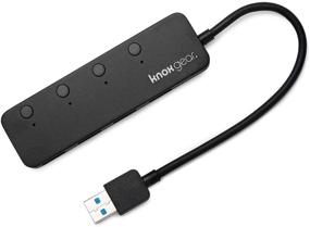 img 2 attached to 🔌 Expand Your USB Capabilities with the Knox Gear 4-Port USB 3.0 Hub+