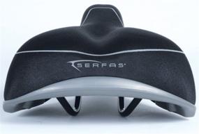 img 3 attached to 🏻 Serfas MSC-226 Reactive Gel Saddle - Men's: Ultimate Comfort for Cycling Enthusiasts