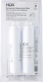 img 3 attached to HDX FMM-2 Replacement Water Filter / Purifier for 🚰 Whirlpool Refrigerators (2 Pack): Optimal Water Filtration Solution for Whirlpool Appliances