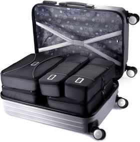 img 1 attached to Pro Packing Cubes Lightweight Compression Travel Accessories and Packing Organizers