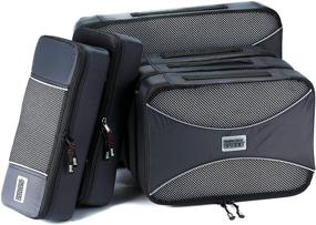 img 4 attached to Pro Packing Cubes Lightweight Compression Travel Accessories and Packing Organizers